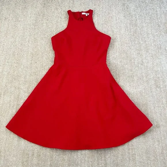 REVOLVE | Dresses | Revolve Likely Moore Fit Flare Cocktail Mini Dress 2 Red  | Poshmark